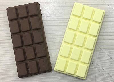 Choco Squishy Sıkılabilir Yumuşak Oyuncak BEYAZ VE SİYAH ÇİKOLATA - Antistres Stres Oyıncağı 