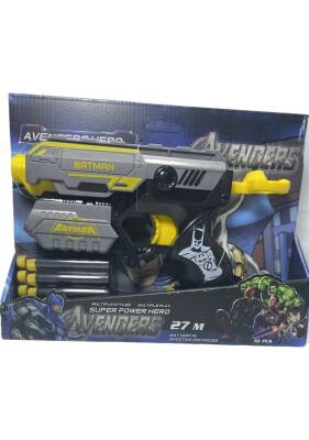 Dart Fırlatıcı Karakterli Gri BATMAN  - 1