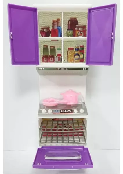 Oyuncak Bebekli Mutfak Seti 2'li - 3
