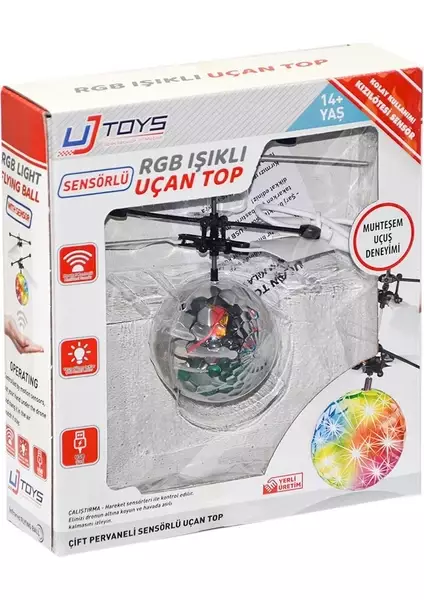 Piramit UJ3005 Çift Pervaneli Sensörlü Uçan Top - 1