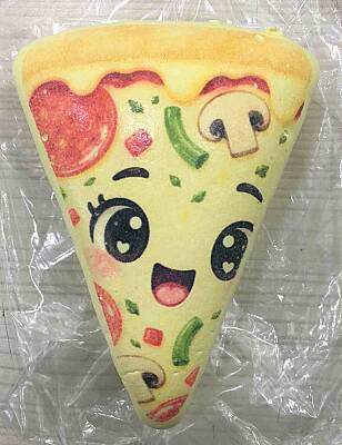 Pizza Squishy Sıkılabilir Yumuşak Oyuncak - Antistres Stres Oyıncağı