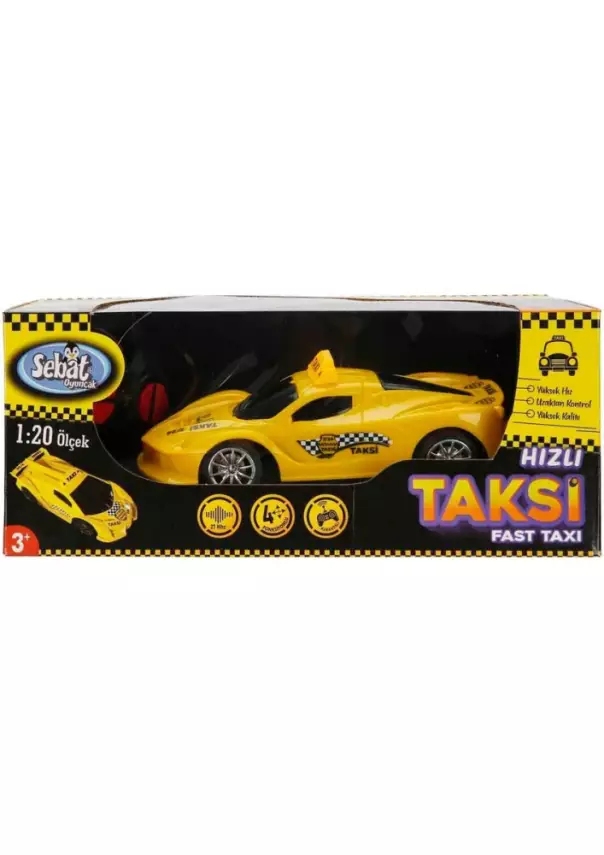 Sebat Oyuncak Uzaktan Kumandalı Full Fonksiyon Taksi - 6