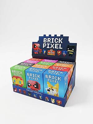 UÇARLAR BRİCK PİXEL KARAKTER KAHRAMANLAR KÜÇÜK SERİ 12 li alımlarda